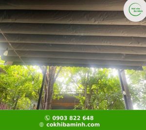 Lắp đặt mái che xếp tại dak nông