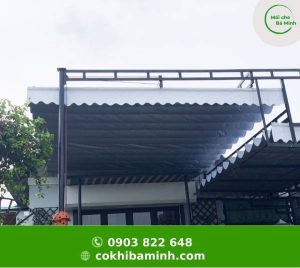 lắp mái che xếp tại bình thuận